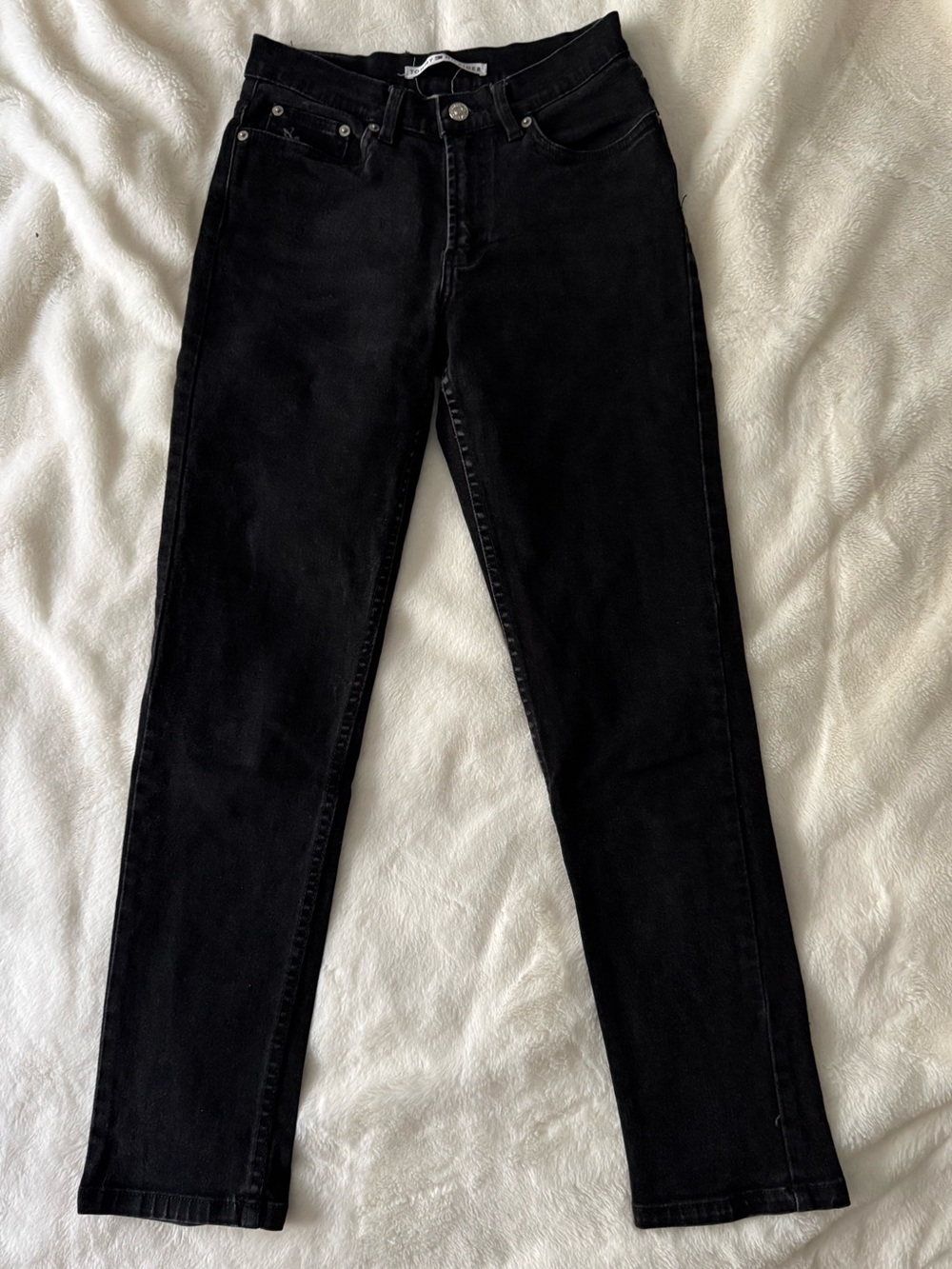 Tommy Hilfiger Charcoal Straight-Leg Jeans